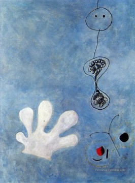 Le gant blanc Joan Miro Peinture à l'huile